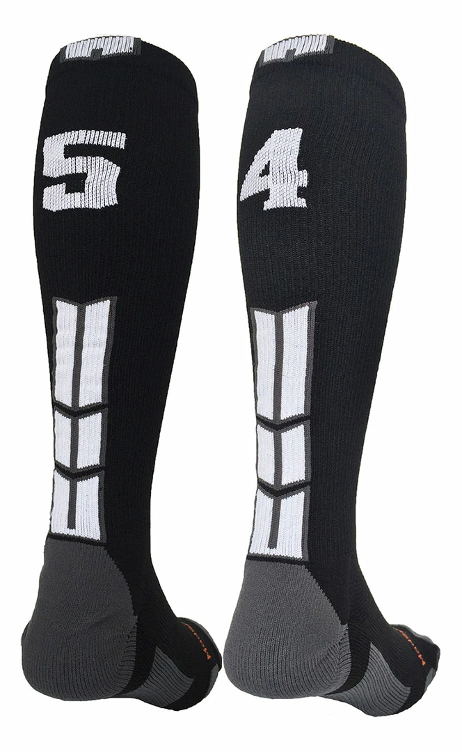 Outlet โ MadSportsStuff ๐ฅ Softball ๐งฆ Socks Black Player ID Custom Number Over The Calf ๐งฆ Socks For ๐ฅ Softball โพ Baseball Football Boys And ๐ง Girls ๐ 26 MadSportsStuff Softball Socks Black Player ID Custom Number Over The Calf Socks For Softball Baseball Football Boys And Girls