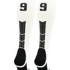 Flash Sale ๐ MadSportsStuff White Player ID Custom Number Over The Calf ๐งฆ Socks For ๐ฅ Softball โพ Baseball Football Boys And ๐ง Girls ๐ฅ Softball ๐งฆ Socks ๐ 209 MadSportsStuff White Player ID Custom Number Over The Calf Socks For Softball Baseball Football Boys And Girls Softball Socks