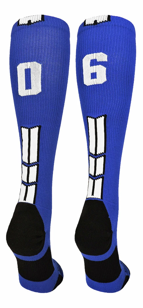 Best Sale ๐ MadSportsStuff โพ Baseball ๐งฆ Socks Royal Player ID Custom Number Over The Calf ๐งฆ Socks For ๐ฅ Softball โพ Baseball Football Boys And ๐ง Girls ๐ 73 MadSportsStuff Baseball Socks Royal Player ID Custom Number Over The Calf Socks For Softball Baseball Football Boys And Girls