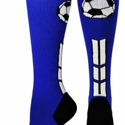 MadSportsStuff Soccer Socks With Soccer Ball Logo Over The Calf (multiple Colors)