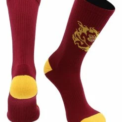 TCK ASU Sun Devils Socks Arizona State University Sun Devils Mayhem Crew Socks