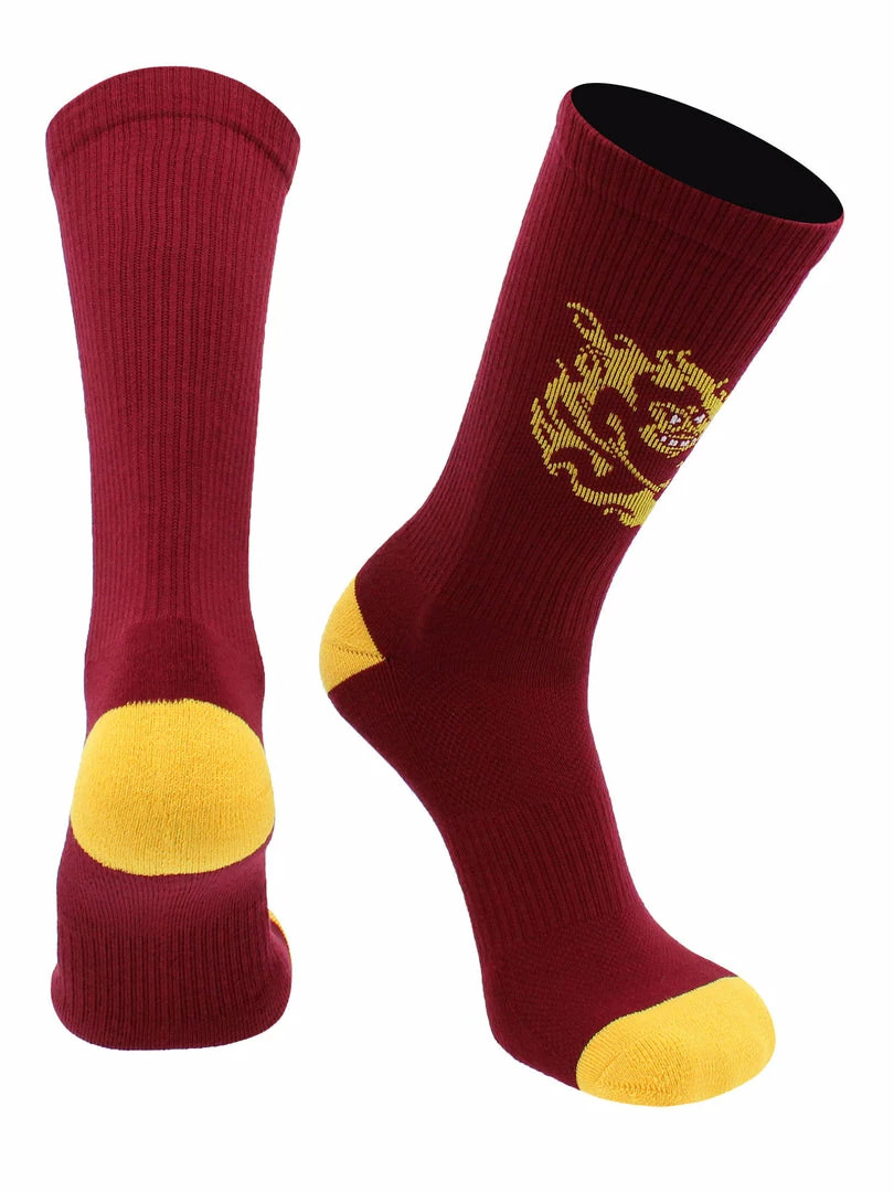 Best Sale ๐ TCK ASU Sun Devils ๐งฆ Socks Arizona State University Sun Devils Mayhem Crew ๐งฆ Socks ๐งจ 1 TCK ASU Sun Devils Socks Arizona State University Sun Devils Mayhem Crew Socks