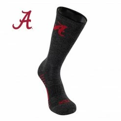 All Schools TCK University Of Alabama Crimson Tide Socks - Pure Merino Wool - Far Trek