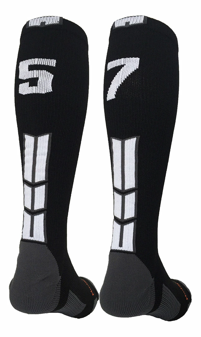 Cheap ๐ฅฐ MadSportsStuff ๐ฅ Softball ๐งฆ Socks Black Player ID Custom Number Over The Calf ๐งฆ Socks For ๐ฅ Softball โพ Baseball Football Boys And ๐ง Girls ๐ 23 MadSportsStuff Softball Socks Black Player ID Custom Number Over The Calf Socks For Softball Baseball Football Boys And Girls