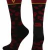 TCK All Schools ASU Sun Devils Socks Womens Savage Crew Socks