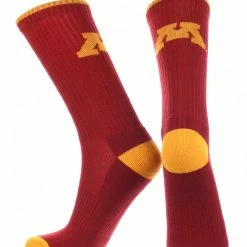 TCK Minnesota Golden Gophers Socks Campus Legend Crew Length All Schools