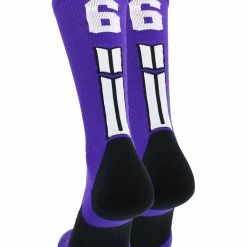 Brand new ๐ฅฐ MadSportsStuff Purple Player ID Custom Number Crew ๐งฆ Socks For ๐ Basketball Lacrosse Volleyball Boys And ๐ง Girls ๐ 117 MadSportsStuff Purple Player ID Custom Number Crew Socks For Basketball Lacrosse Volleyball Boys And Girls