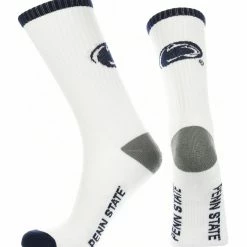 TCK Penn State Nittany Lions Socks Basic Crew White Socks All Schools