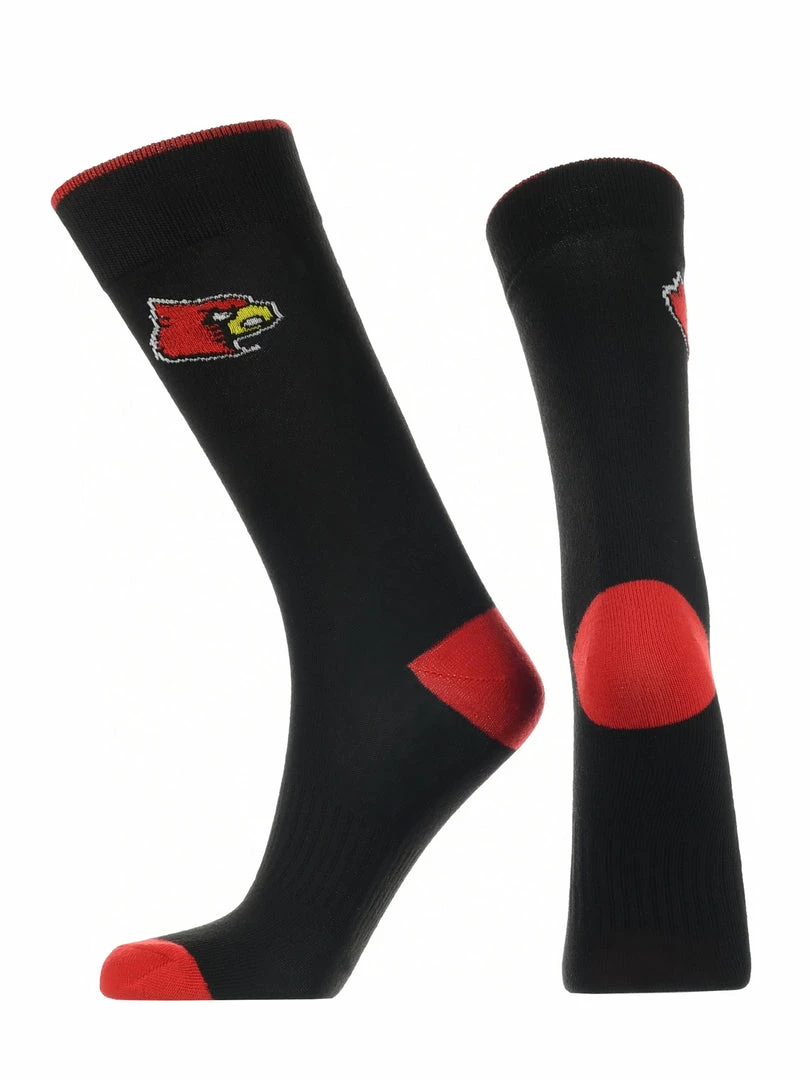 Deals โ TCK Louisville Cardinals ๐ Dress ๐งฆ Socks Dean's List Crew Length ๐งฆ Socks ๐ฏ 2 TCK Louisville Cardinals Dress Socks Dean's List Crew Length Socks