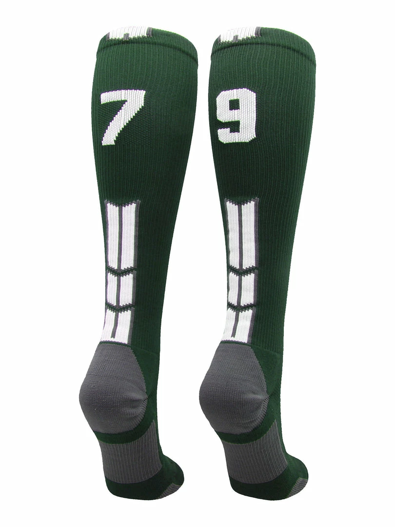 Best reviews of 🤩 MadSportsStuff Dark Green Player ID Custom Number Over The Calf 🧦 Socks For 🥎 Softball ⚾ Baseball Football Boys And 👧 Girls 🥎 Softball 🧦 Socks 🧨 51 MadSportsStuff Dark Green Player ID Custom Number Over The Calf Socks For Softball Baseball Football Boys And Girls Softball Socks