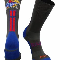 TCK Kansas Jayhawks Socks Baseline 3.0 Crew