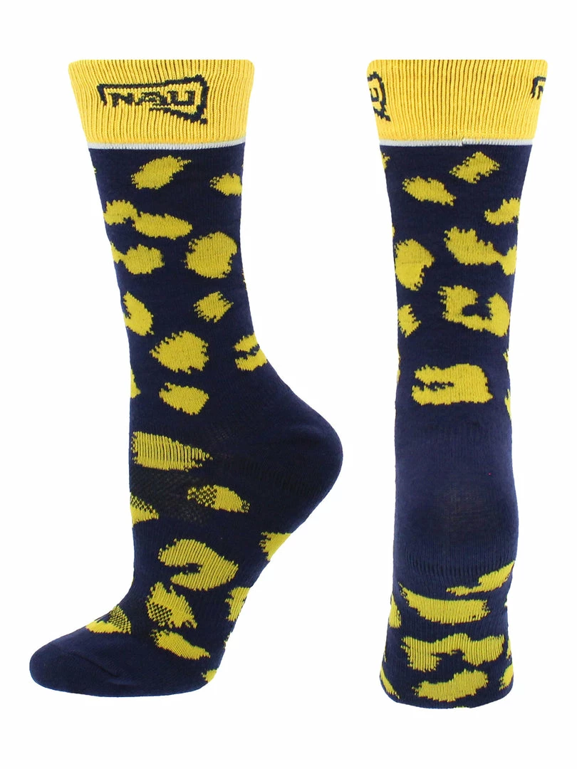 Coupon โ TCK Norhtern Arizona Lumberjacks ๐งฆ Socks ๐ฉ Womens Savage Crew ๐งฆ Socks โญ 5 TCK Norhtern Arizona Lumberjacks Socks Womens Savage Crew Socks