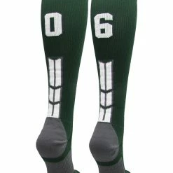 Best Pirce ๐ MadSportsStuff Dark Green Player ID Custom Number Over The Calf ๐งฆ Socks For ๐ฅ Softball โพ Baseball Football Boys And ๐ง Girls ๐ฅ Softball ๐งฆ Socks ๐คฉ 178 MadSportsStuff Dark Green Player ID Custom Number Over The Calf Socks For Softball Baseball Football Boys And Girls Softball Socks