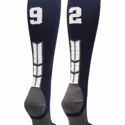 Best Sale ๐คฉ MadSportsStuff Navy Player ID Custom Number Over The Calf ๐งฆ Socks For ๐ฅ Softball โพ Baseball Football Boys And ๐ง Girls โจ 147 MadSportsStuff Navy Player ID Custom Number Over The Calf Socks For Softball Baseball Football Boys And Girls