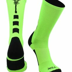 TCK Midline Lacrosse Logo Crew Socks