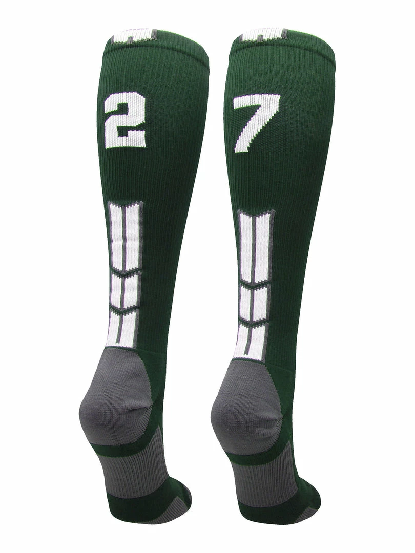 Best reviews of 🤩 MadSportsStuff Dark Green Player ID Custom Number Over The Calf 🧦 Socks For 🥎 Softball ⚾ Baseball Football Boys And 👧 Girls 🥎 Softball 🧦 Socks 🧨 103 MadSportsStuff Dark Green Player ID Custom Number Over The Calf Socks For Softball Baseball Football Boys And Girls Softball Socks