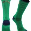 TCK All Schools Notre Dame Socks University Of Notre Dame Fighting Irish Socks Campus Legend Crew