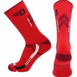 TCK Dayton Flyers Socks Dayton University Flyers Champion Crew Socks