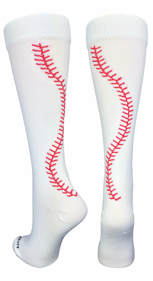 Buy ๐ MadSportsStuff ๐ฅ Softball ๐งฆ Socks With Stitches - For ๐ง Girls Or ๐ฉ Women - Knee High Length ๐ฅฐ 23 MadSportsStuff Softball Socks With Stitches - For Girls Or Women - Knee High Length