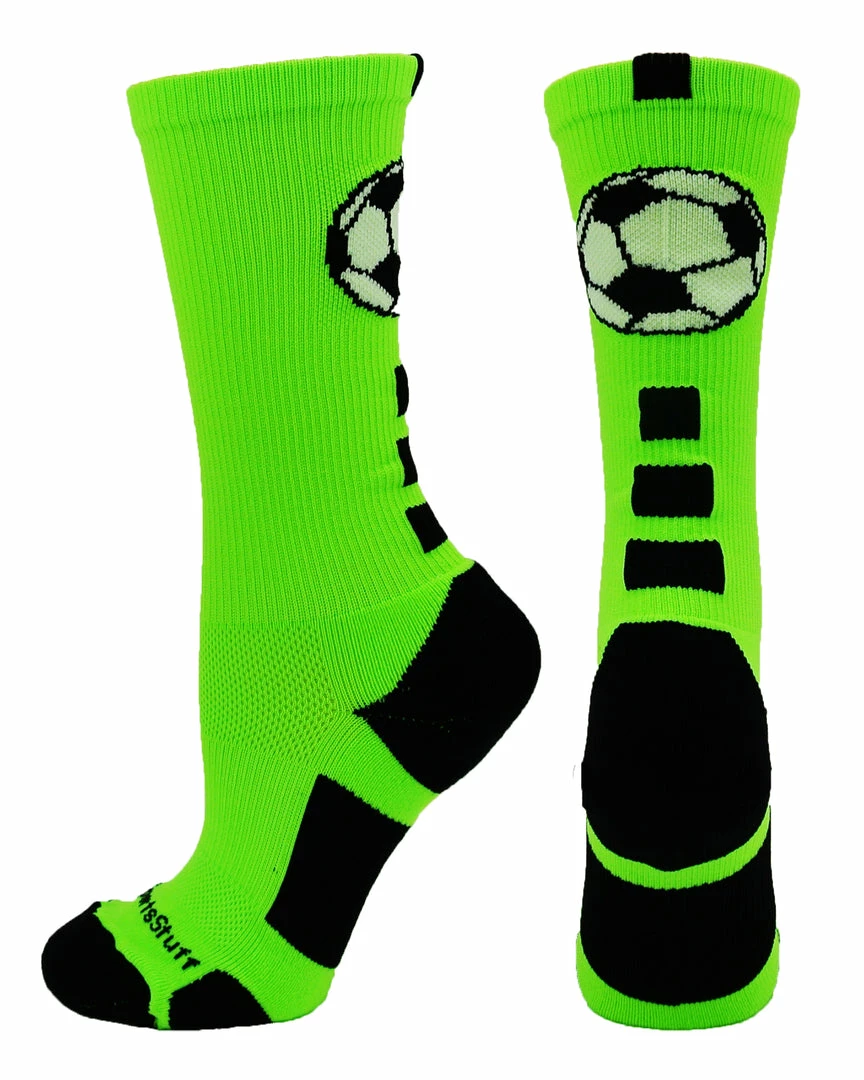 Promo ๐ฏ MadSportsStuff Soccer Ball Athletic Crew ๐งฆ Socks (multiple Colors) ๐คฉ 9 MadSportsStuff Soccer Ball Athletic Crew Socks (multiple Colors)