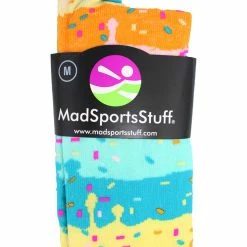 MadSportsStuff Rainbow Sprinkles Socks Over The Calf Length