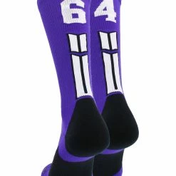 Brand new ๐ฅฐ MadSportsStuff Purple Player ID Custom Number Crew ๐งฆ Socks For ๐ Basketball Lacrosse Volleyball Boys And ๐ง Girls ๐ 119 MadSportsStuff Purple Player ID Custom Number Crew Socks For Basketball Lacrosse Volleyball Boys And Girls