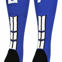 Brand new ๐ฅฐ MadSportsStuff Royal Player ID Custom Number Over The Calf ๐งฆ Socks For ๐ฅ Softball โพ Baseball Football Boys And ๐ง Girls ๐ 208 MadSportsStuff Royal Player ID Custom Number Over The Calf Socks For Softball Baseball Football Boys And Girls
