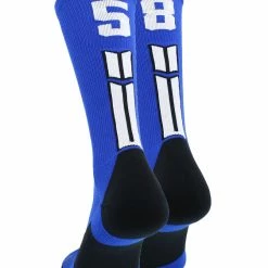 Budget ๐คฉ MadSportsStuff Volleyball ๐งฆ Socks Royal Player ID Custom Number Crew ๐งฆ Socks For ๐ Basketball Lacrosse Volleyball Boys And ๐ง Girls ๐ 125 MadSportsStuff Volleyball Socks Royal Player ID Custom Number Crew Socks For Basketball Lacrosse Volleyball Boys And Girls