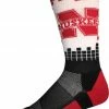 TCK Nebraska Cornhuskers Socks Frequency Crew