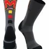TCK All Schools Maryland Terps Socks Baseline Crew