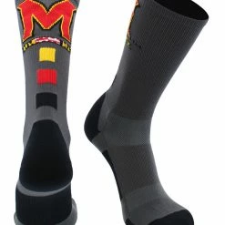 TCK All Schools Maryland Terps Socks Baseline Crew