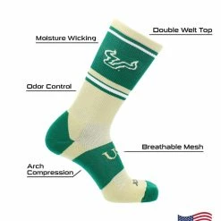 Best deal ๐ TCK Sports University Of South Florida Bulls ๐งฆ Socks Jersey Crew All Schools โค๏ธ 8 TCK Sports University Of South Florida Bulls Socks Jersey Crew All Schools