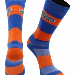 Promo ๐ฅฐ TCK Florida Gators ๐งฆ Socks Game Day Striped Crew ๐งฆ Socks ๐ 9 TCK Florida Gators Socks Game Day Striped Crew Socks