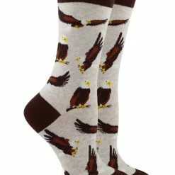 Cheapest ๐ WHD Bald Eagle ๐งฆ Socks For ๐ฉ Women Gift For Bird Lovers Crazy ๐งฆ Socks - Crew ๐ฅฐ 9 WHD Bald Eagle Socks For Women Gift For Bird Lovers Crazy Socks - Crew
