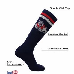 Top 10 ๐ TCK Fresno State Bulldogs ๐งฆ Socks Throwback Tube ๐ 9 TCK Fresno State Bulldogs Socks Throwback Tube