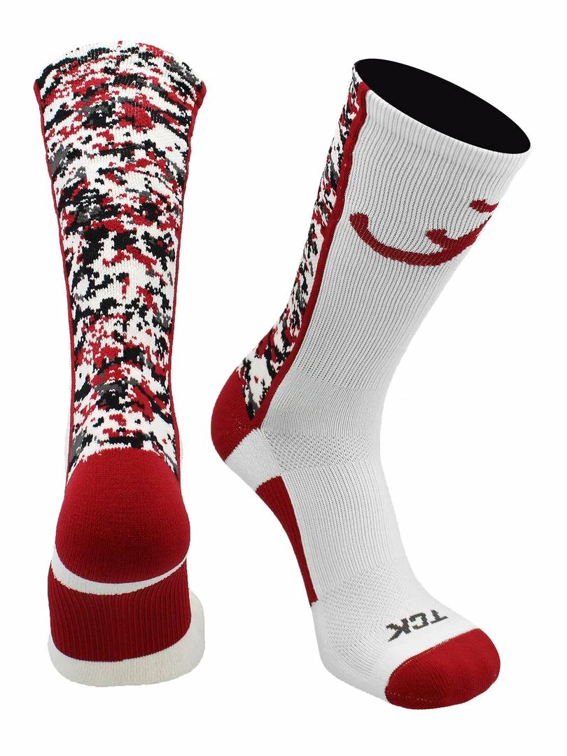 Best deal 🥰 TCK Alabama Crimson Tide 🧦 Socks Digital Camo Crew All Schools 🧨 6 TCK Alabama Crimson Tide Socks Digital Camo Crew All Schools