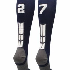 Best Sale ๐คฉ MadSportsStuff Navy Player ID Custom Number Over The Calf ๐งฆ Socks For ๐ฅ Softball โพ Baseball Football Boys And ๐ง Girls โจ 212 MadSportsStuff Navy Player ID Custom Number Over The Calf Socks For Softball Baseball Football Boys And Girls