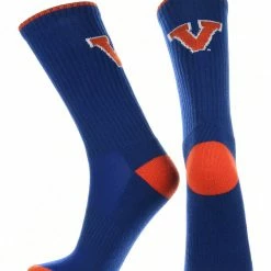 TCK Virginia Cavaliers Socks Campus Legend Crew Length