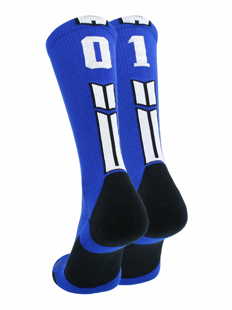 Flash Sale ๐ MadSportsStuff Volleyball ๐งฆ Socks Royal Player ID Custom Number Crew ๐งฆ Socks For ๐ Basketball Lacrosse Volleyball Boys And ๐ง Girls โจ 77 MadSportsStuff Volleyball Socks Royal Player ID Custom Number Crew Socks For Basketball Lacrosse Volleyball Boys And Girls