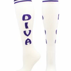 MadSportsStuff Personality Word Socks Over The Calf Length