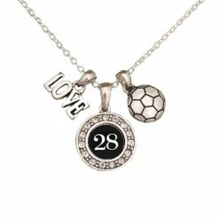 Discount ๐ MadSportsStuff ๐ง Girls Soccer Necklace With Jersey Number (Available In 39 Numbers) โ 45 MadSportsStuff Girls Soccer Necklace With Jersey Number (Available In 39 Numbers)