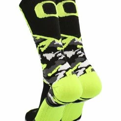 TCK All Schools Oregon Ducks Socks Woodland Camo Crew