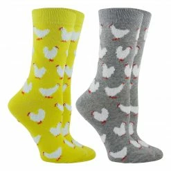 Discount ๐งจ WHD Chicken ๐งฆ Socks For ๐ฉ Women With Fuzzy Feather Chickens - Chicken Lovers Gift - 2-Pack ๐ 7 WHD Chicken Socks For Women With Fuzzy Feather Chickens - Chicken Lovers Gift - 2-Pack