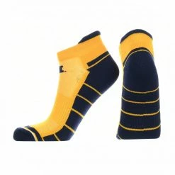 TCK Michigan Wolverines Low Cut Ankle Socks With Tab All Schools