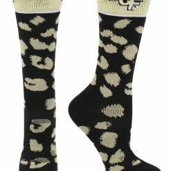 TCK All Schools Central Florida Golden Knights Socks Womens Savage Crew Socks