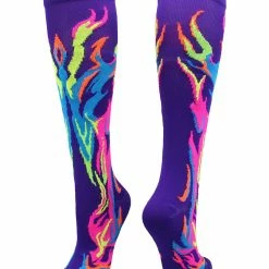 Brand new ๐ MadSportsStuff ๐ฅ Softball ๐งฆ Socks With Flames - For ๐ง Girls Or Boys ๐ฉ Women Or Men โพ Baseball ๐งฆ Socks โค๏ธ 28 MadSportsStuff Softball Socks With Flames - For Girls Or Boys Women Or Men Baseball Socks