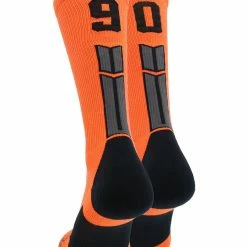 Flash Sale β MadSportsStuff Orange And Black Player ID Custom Number Crew 𧦠Socks For π Basketball Lacrosse Volleyball Boys And π§ Girls β 143 MadSportsStuff Orange And Black Player ID Custom Number Crew Socks For Basketball Lacrosse Volleyball Boys And Girls