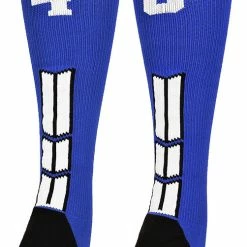 Brand new ๐ฅฐ MadSportsStuff Royal Player ID Custom Number Over The Calf ๐งฆ Socks For ๐ฅ Softball โพ Baseball Football Boys And ๐ง Girls ๐ 162 MadSportsStuff Royal Player ID Custom Number Over The Calf Socks For Softball Baseball Football Boys And Girls