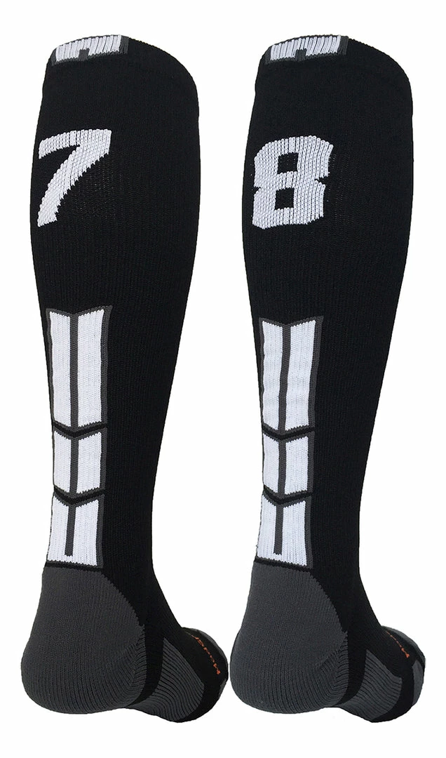 Cheap ๐ฅฐ MadSportsStuff ๐ฅ Softball ๐งฆ Socks Black Player ID Custom Number Over The Calf ๐งฆ Socks For ๐ฅ Softball โพ Baseball Football Boys And ๐ง Girls ๐ 52 MadSportsStuff Softball Socks Black Player ID Custom Number Over The Calf Socks For Softball Baseball Football Boys And Girls