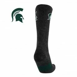 All Schools TCK Michigan State University Spartans Socks - Pure Merino Wool - Far Trek